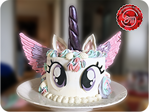 Le Gâteau Licorne (aux pommes et caramel au beurre salé)