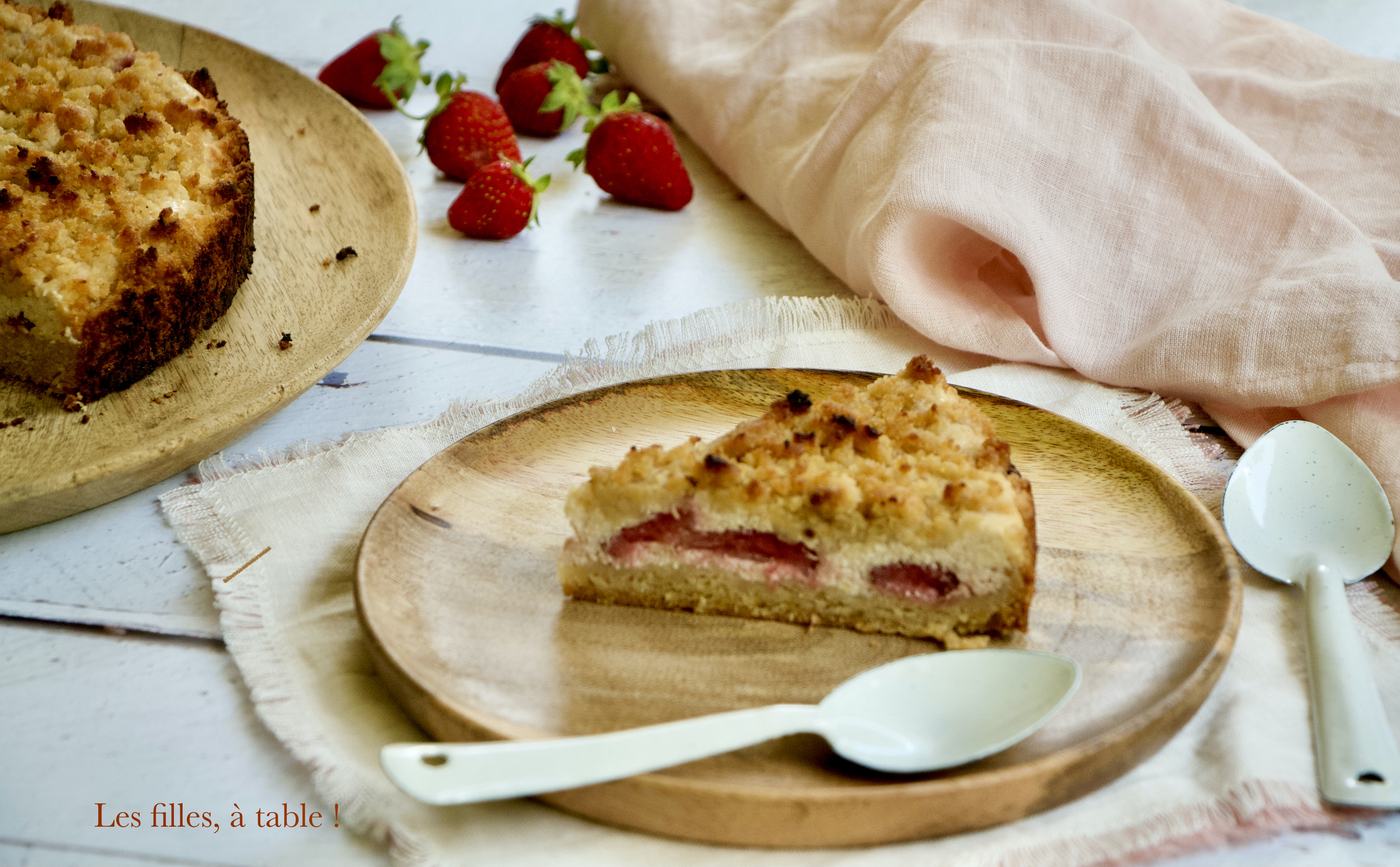 Sbriciolata ricotta fraises