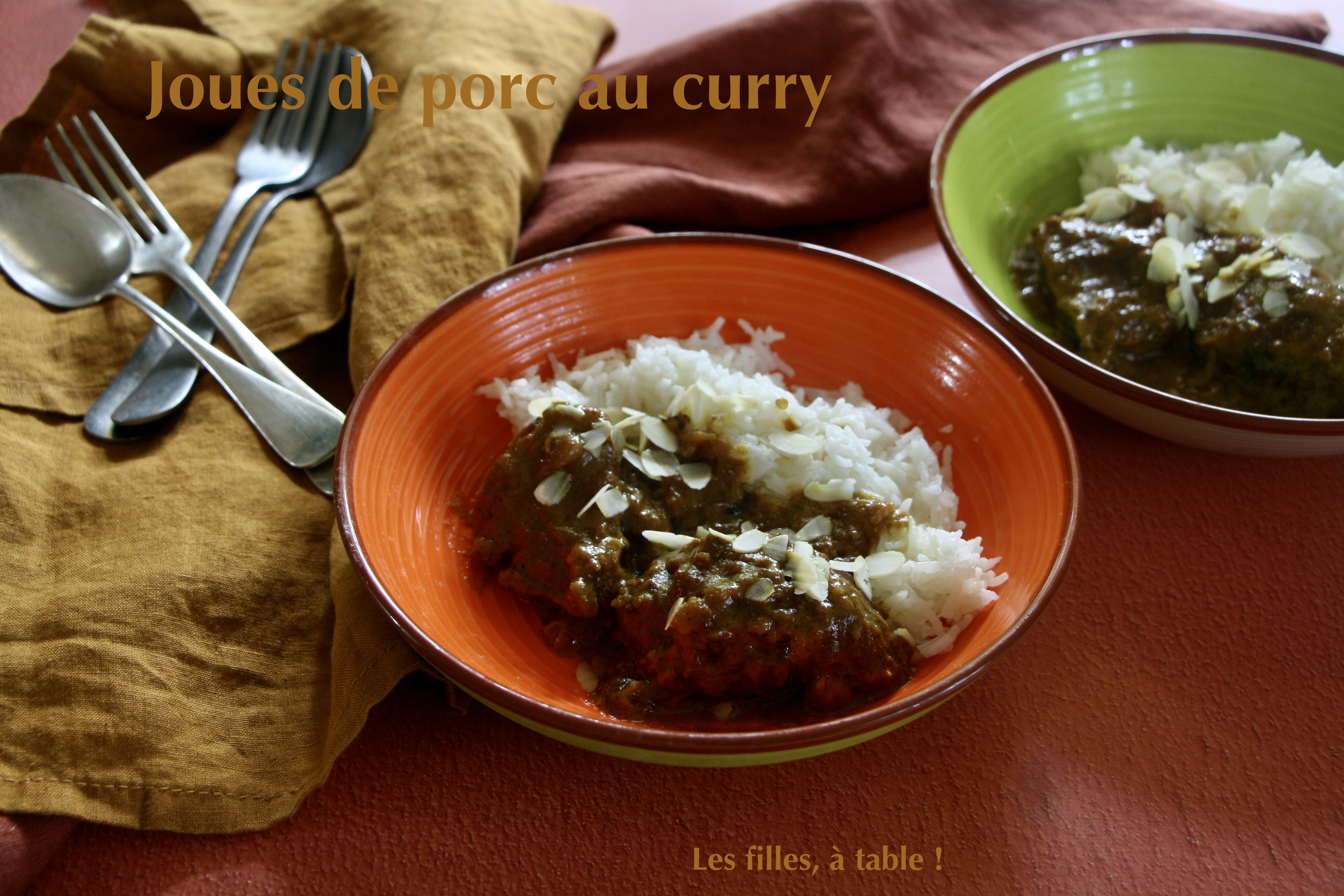 Curry de joues de porc