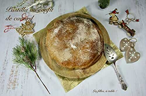 Pastilla au confit de canard