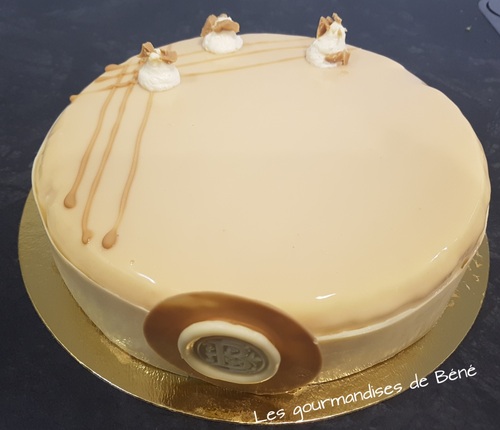 Entremet vanille/dulcey