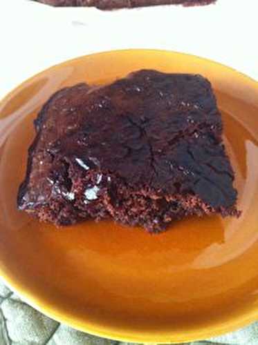 Brownies au nutella et ses noix