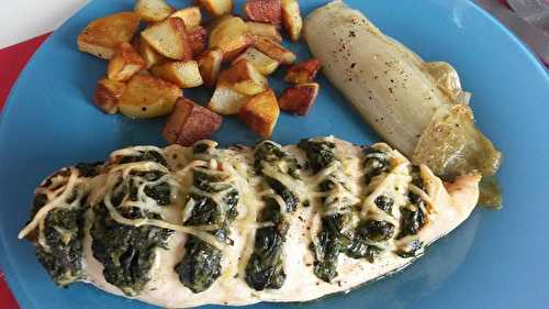 Poulet Hasselback