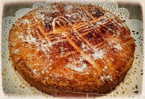 Gâteau basque écorce 🍋 crème vanille rhum