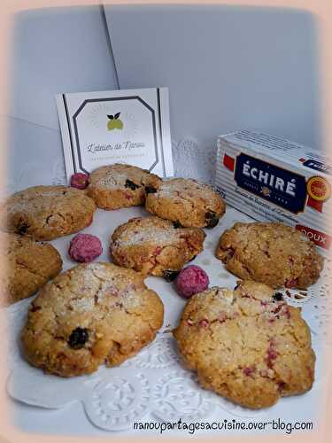 🍪 Cookies friables pralines raisins sec/ kirsch 🍪