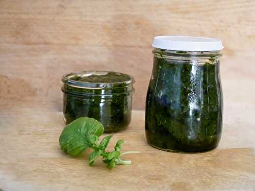 [Notre or vert!] 🌱 Pesto de basilic. - Les Gourmands disent ...