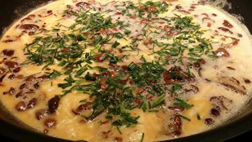 🍄 Omelette aux mousserons. - Les Gourmands disent ...