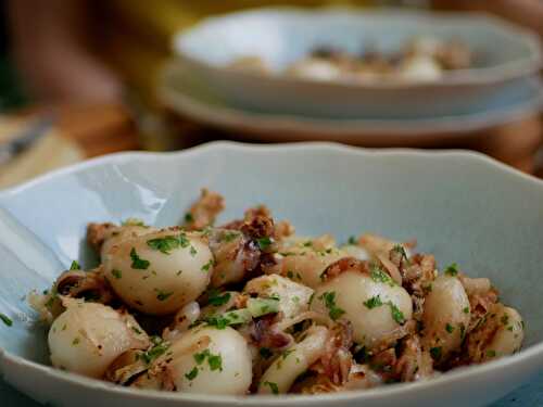 🐙 Poêlée de supions aux herbes. - Les Gourmands disent ...