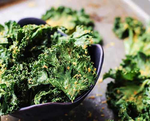La meilleure recette de chips de kale (Super facile)!