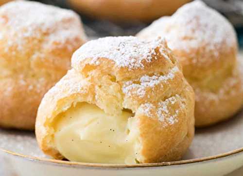 La meilleure recette de choux à la crème! (Hummm!)