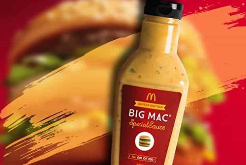 La recette originale de sauce à Big Mac de chez McDo!