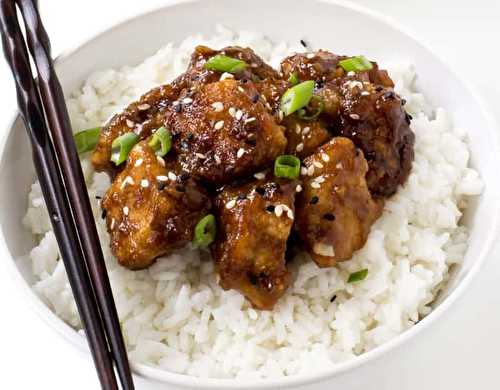 La recette super facile de poulet du Général Tao à la mijoteuse!
