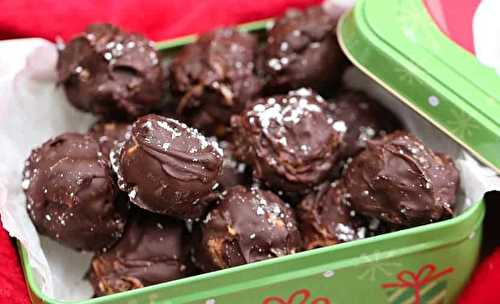Les délicieuses croquettes de Rudolph au chocolat et beurre d'arachides (5 ingrédients)