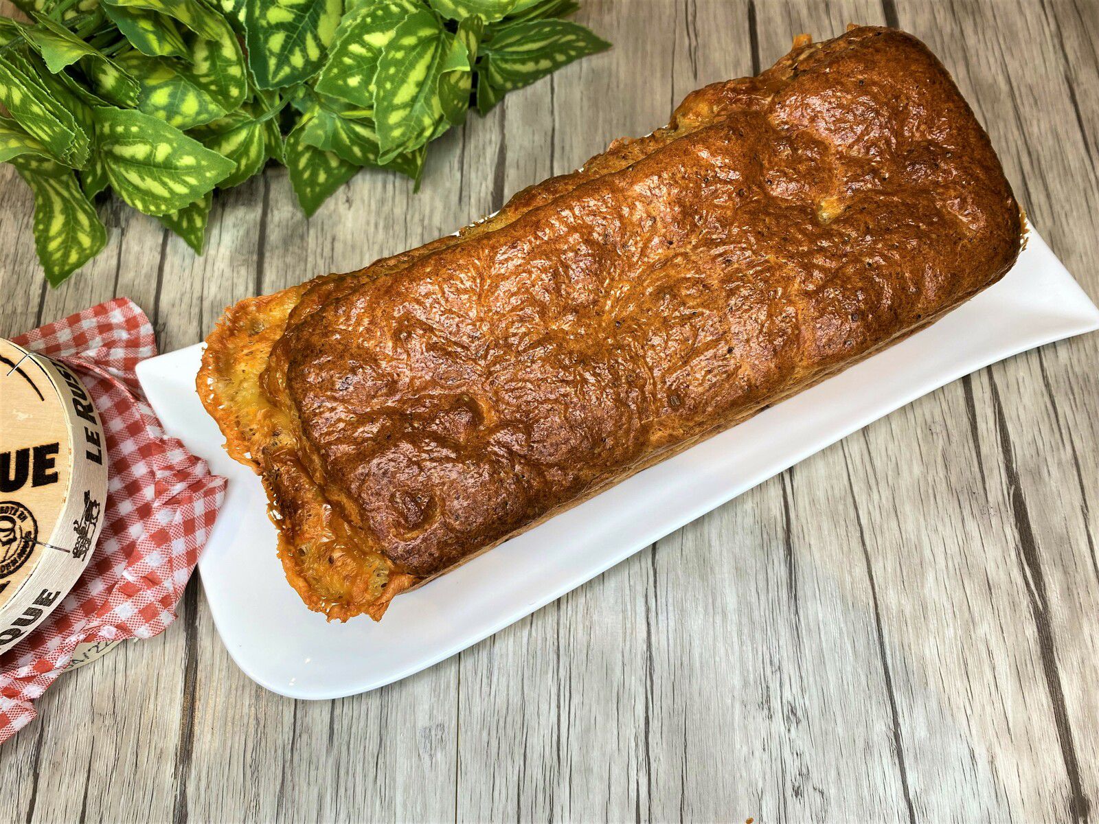 Cake au camembert et moutarde à l'ancienne