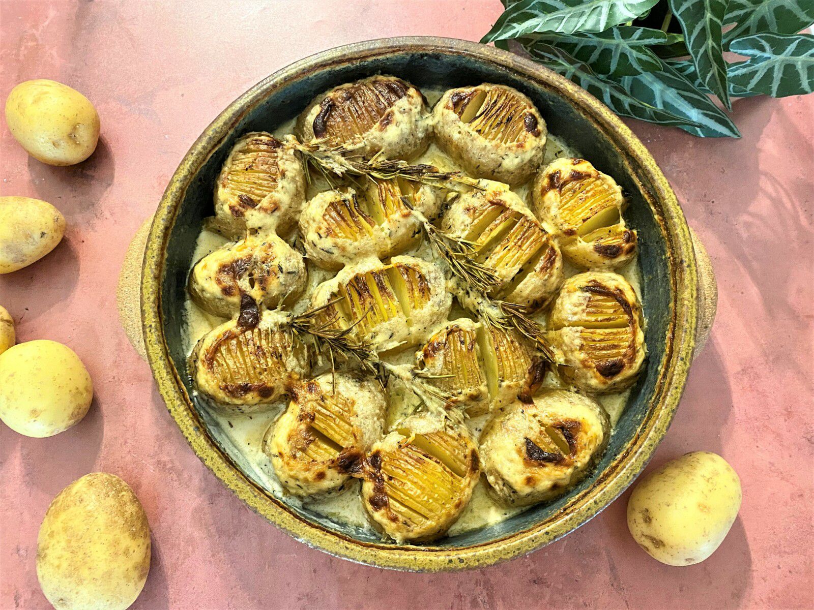 Pommes de terre « hasselback » de Yotam Ottolenghi