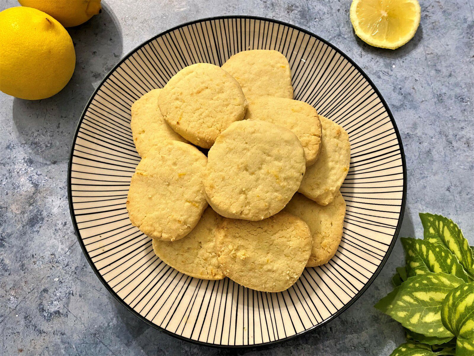 Shortbreads au citron