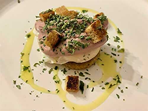 Œufs pochés à la beaujolaise de Paul Bocuse