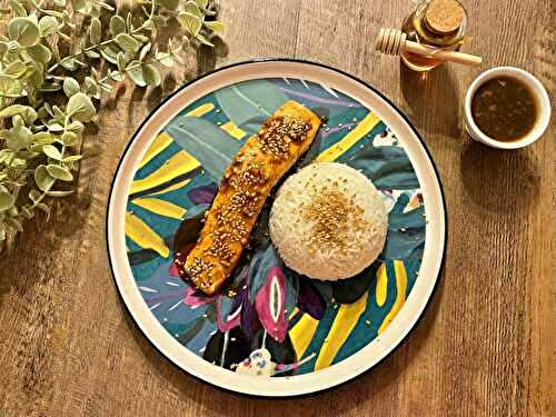 Saumon au miel et au gingembre