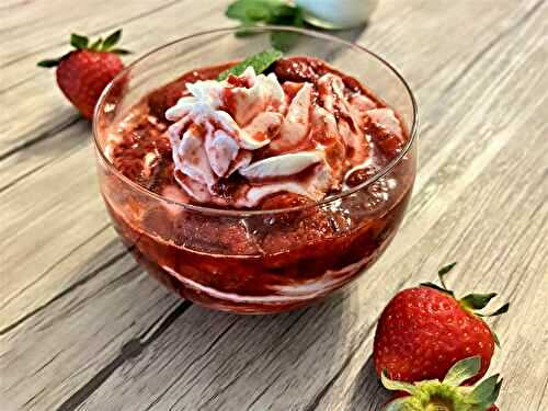 Fontainebleau aux fraises et au porto