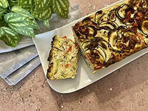 Terrine de courgettes au chorizo