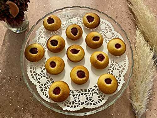 Financiers aux framboises de Cyril Lignac