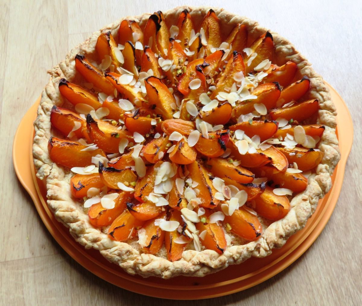 Tarte aux abricots 