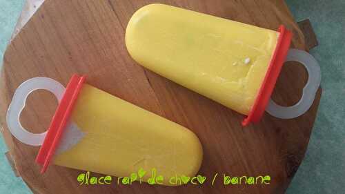Glace rapide choco / banane