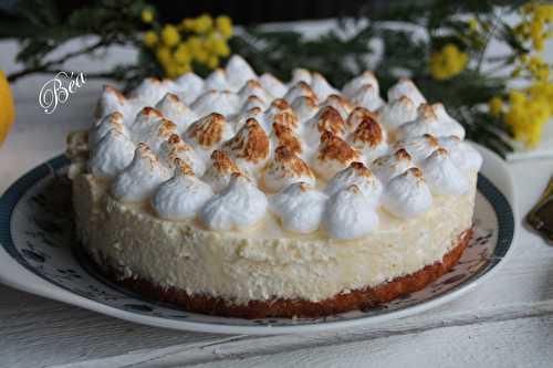 Gâteau nuage au citron meringué - bataille food # 75