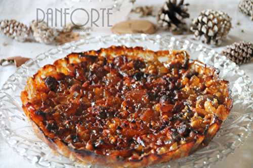 Panforte dessert italien pour Noël - Italie Toscane, Sienne