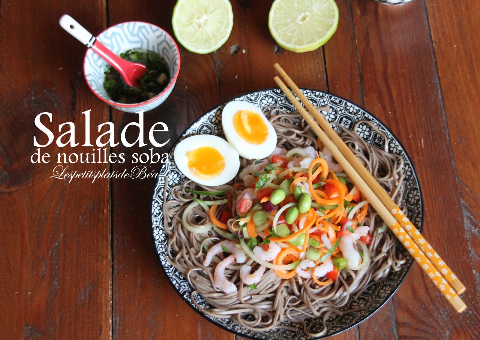 Salade de nouilles soba