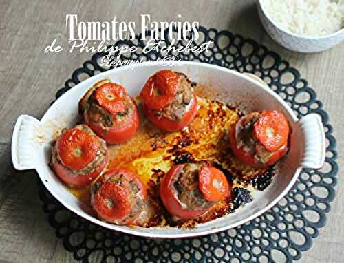 Tomates farcies de Philippe Etchebest