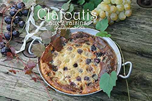 Clafoutis aux deux raisins