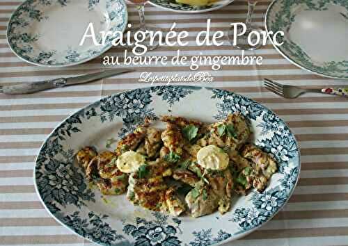 Araignée de porc au beurre de gingembre