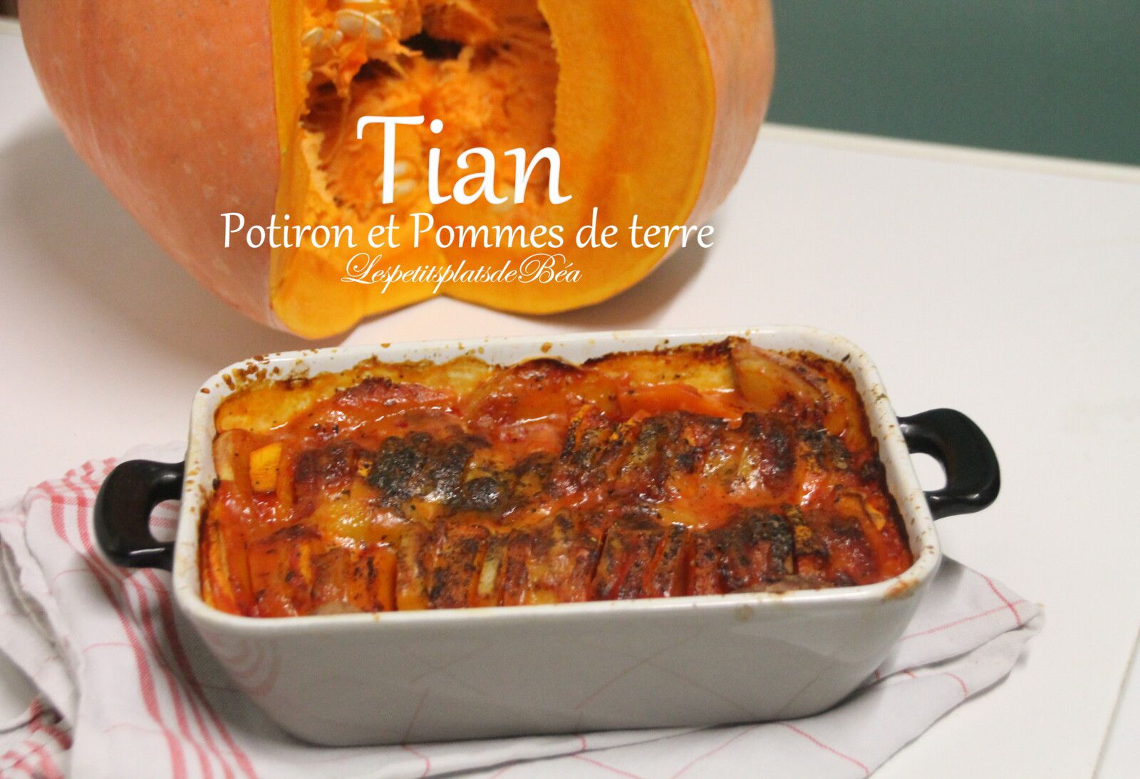 Tian de potiron et pommes de terre