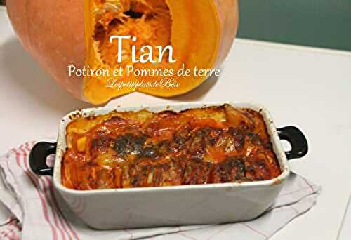 Tian de potiron et pommes de terre