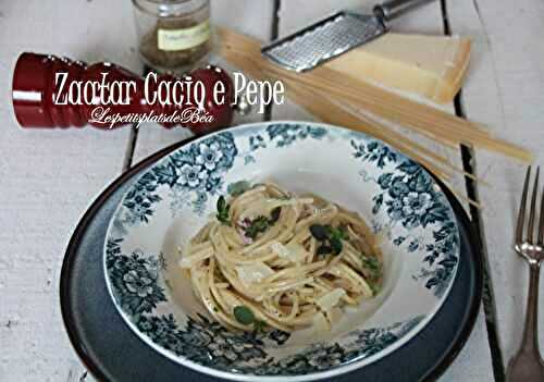 Zaatar cacio e pepe de Yotam Ottolenghi