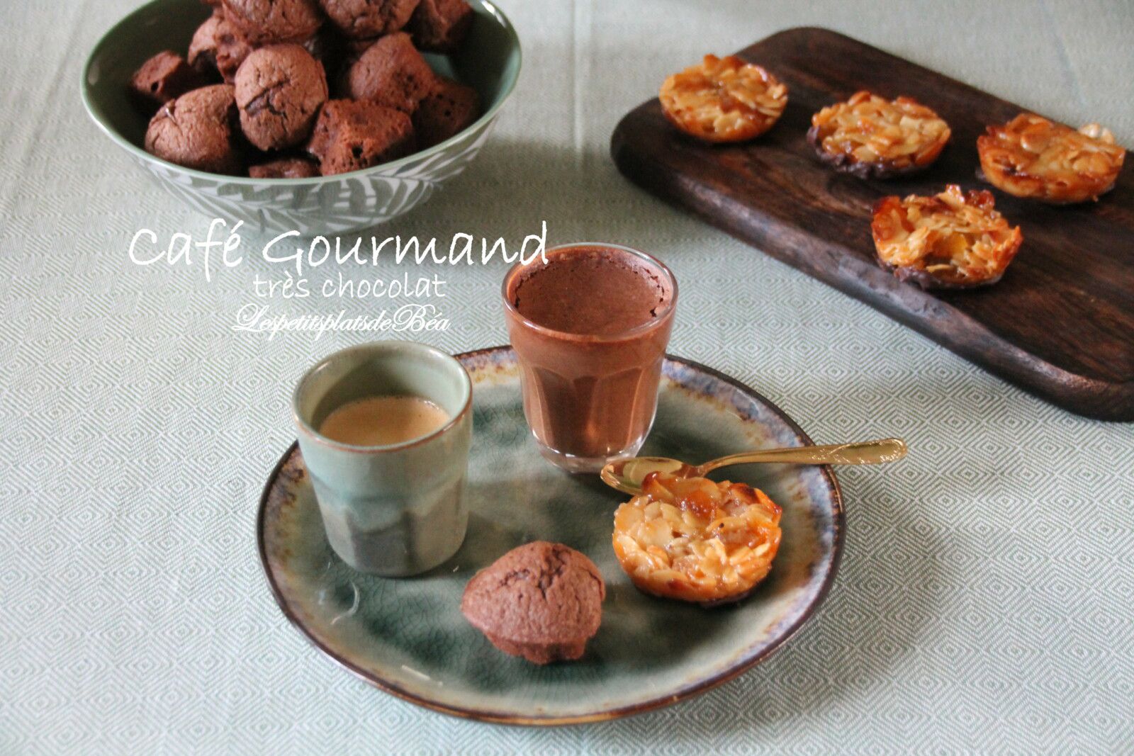 Café gourmand très chocolat