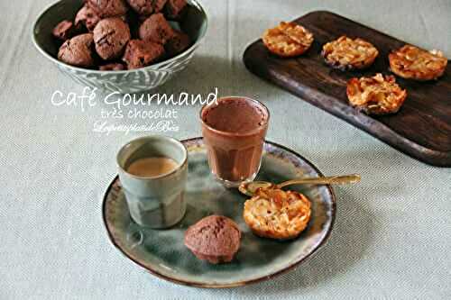 Café gourmand très chocolat