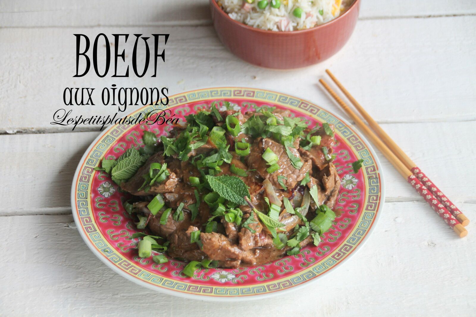 Boeuf aux oignons - balade vietnamienne