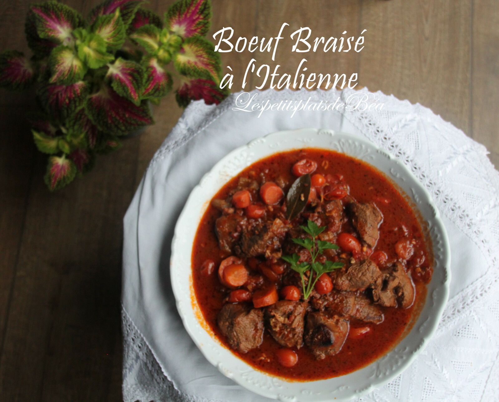 Boeuf braisé à l'italienne