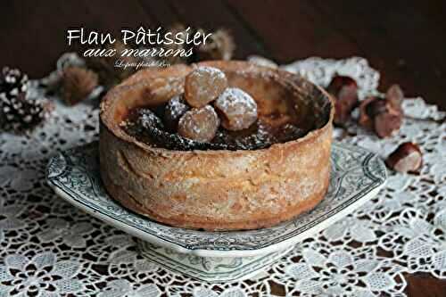 Flan pâtissier aux marrons