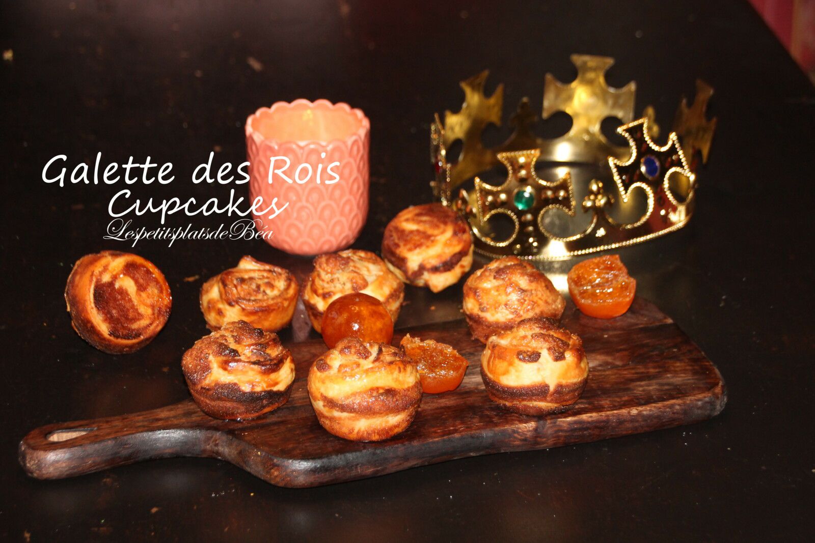 Galette des rois cupcakes