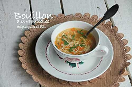 Bouillon aux vermicelles