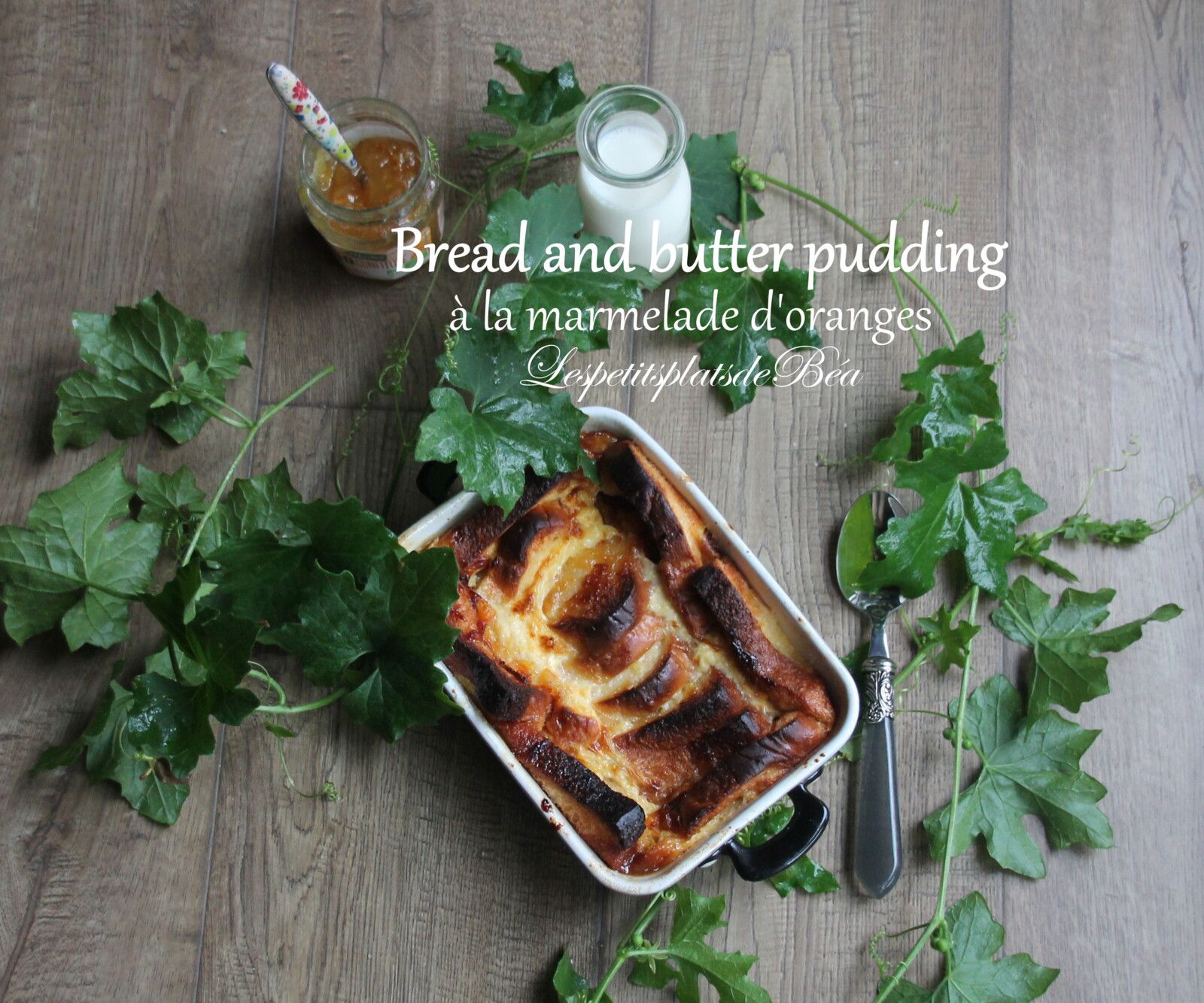 Bread and butter pudding à la marmelade d'orange - balade irlandaise à Galway