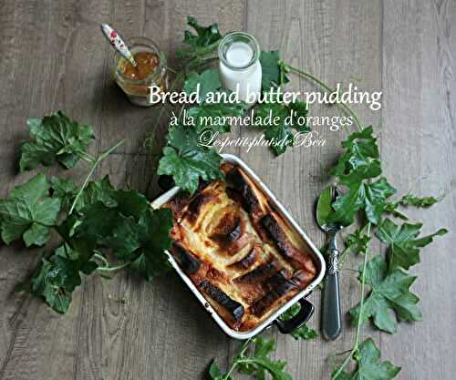 Bread and butter pudding à la marmelade d'orange - balade irlandaise à Galway