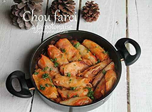 Chou farci à la polonaise