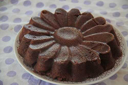 Gâteau au chocolat au micro-ondes