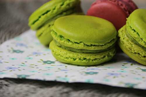 Macarons à la pistache