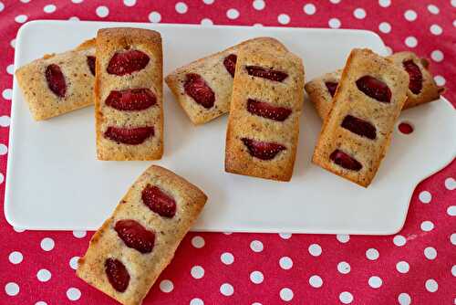 Financiers aux fraises