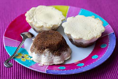 Mini cheese-cake au Nutella